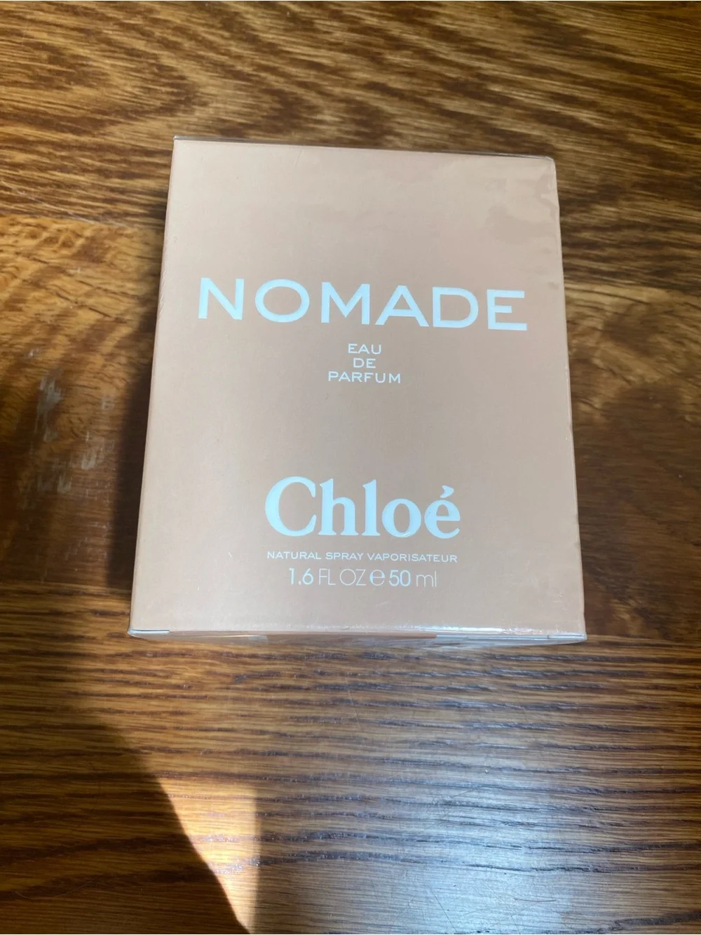 Chloé Nomade Box in Peach